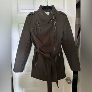 Michael Kors Olive Belted Women's Jacket